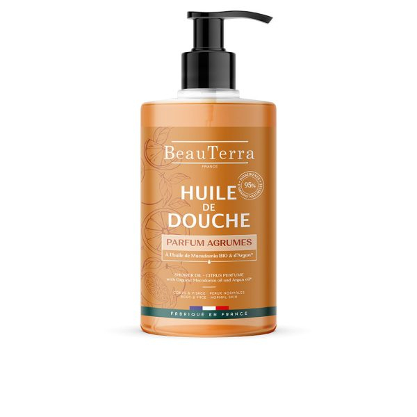 BEAUTERRA HUILE DE DOUCHE tangerine orange 750 ml