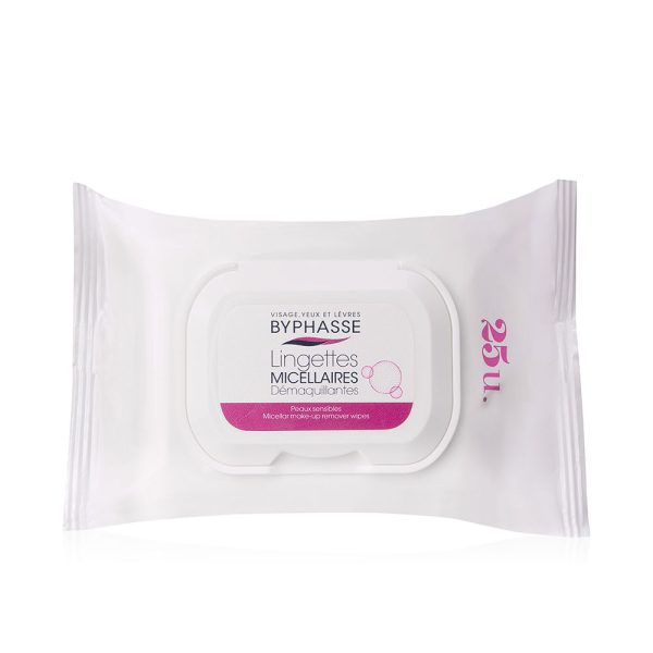 BYPHASSE TOALLITAS DESMAQUILLANTES micellar solution 25 u