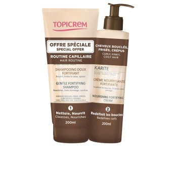 TOPICREM LOT CAPILLAIRE DE KARITÉ 2 pcs