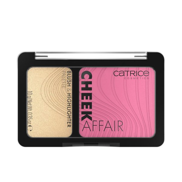 CATRICE CHEEK AFFAIR poskipuna & korostusväri paletti #010 - rakkautta ensipyyhkäisyllä 10 gr