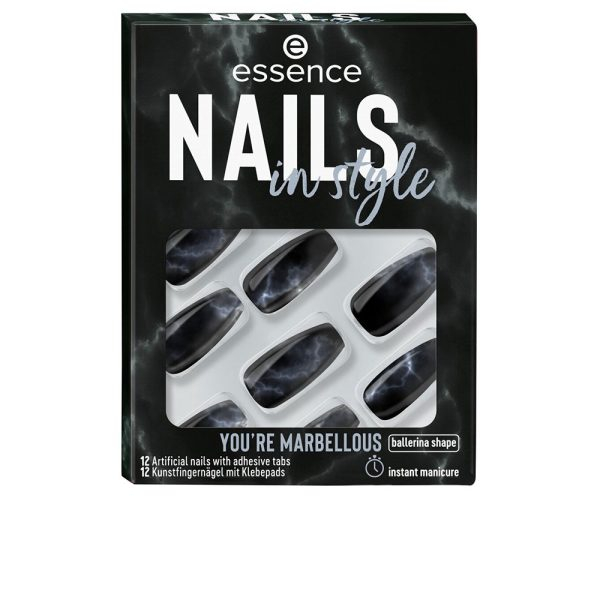 ESSENCE NAILS IN STYLE artificial nails #17-you're marbellous 12 u