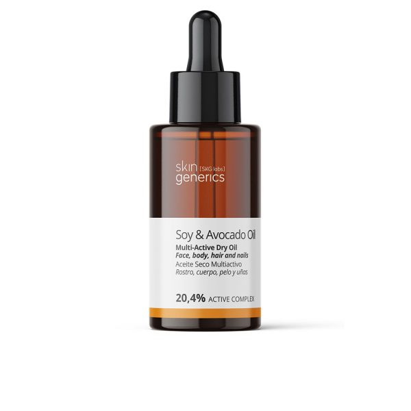 SKIN GENERICS SOY & AVOCADO OIL multiactive dry oil 20.4% 50 ml