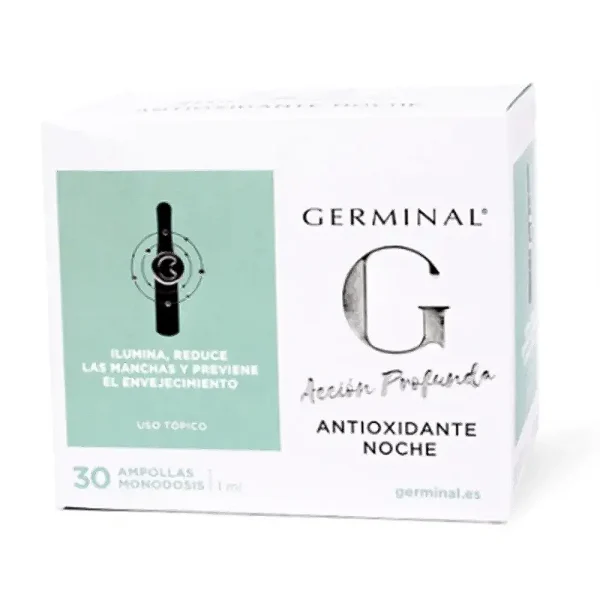 GERMINAL DEEP ACTION antioxidant night ampoules 30 x 1 ml