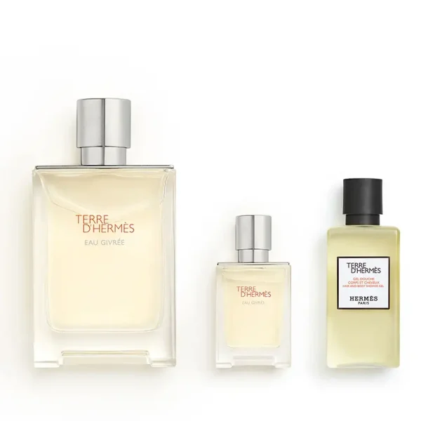 HERMÈS TERRE D'HERMÈS EAU GIVRÉE LOT 3 pcs