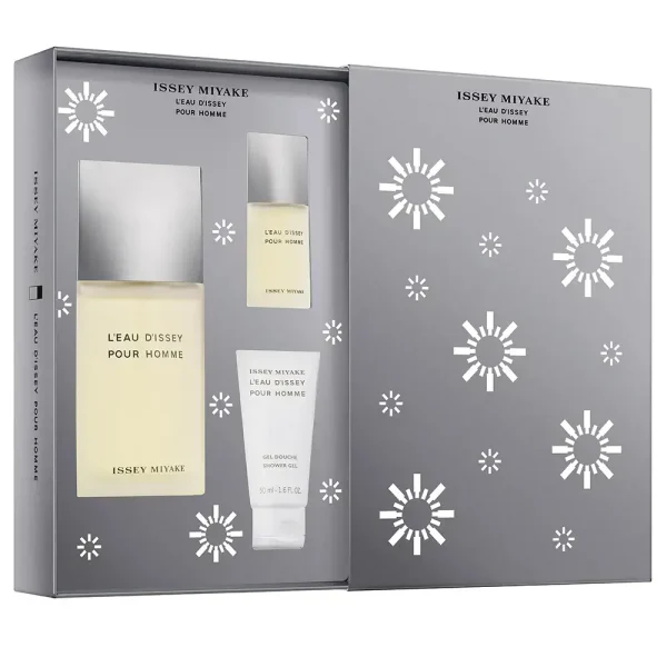 ISSEY MIYAKE L'EAU D'ISSEY POUR HOMME LOT 3 pcs