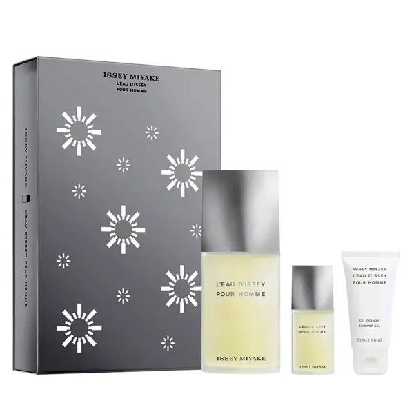 ISSEY MIYAKE L'EAU D'ISSEY POUR HOMME LOT 3 pcs