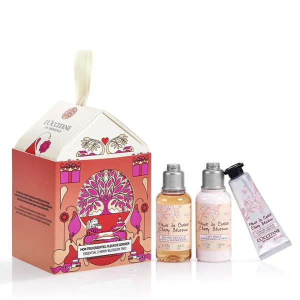 L'OCCITANE EN PROVENCE CHERRY BLOSSOM LOT 3 pcs