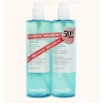 SENSILIS Gel detergente PURIFY ESSENTIAL CLEANSER 2 x 400 ml