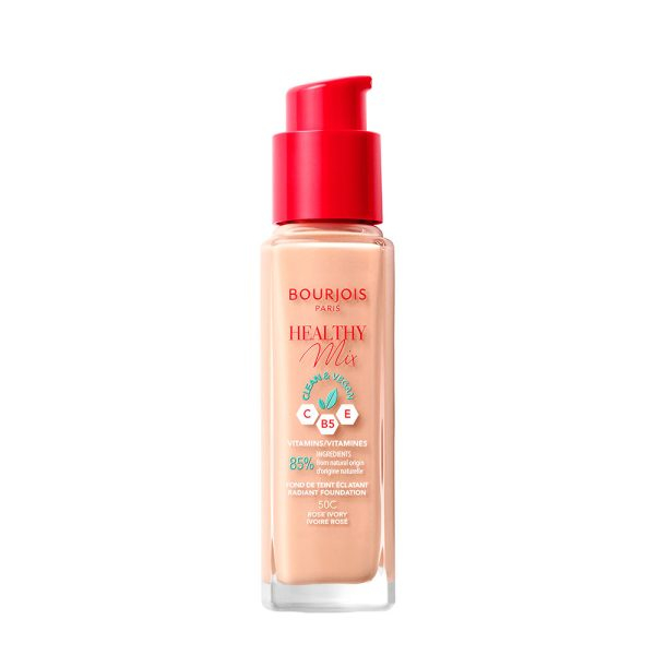 BOURJOIS HEALTHY MIX makeup base #50C-rose ivory 30 ml