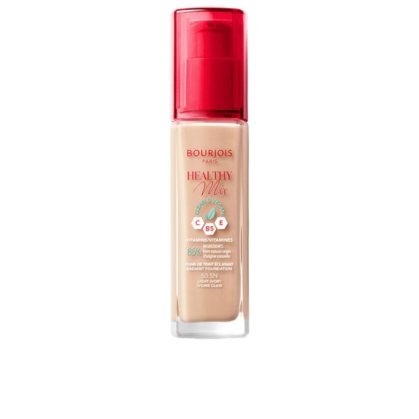 BOURJOIS HEALTHY MIX makeup base #50.5N-light ivory 30 ml