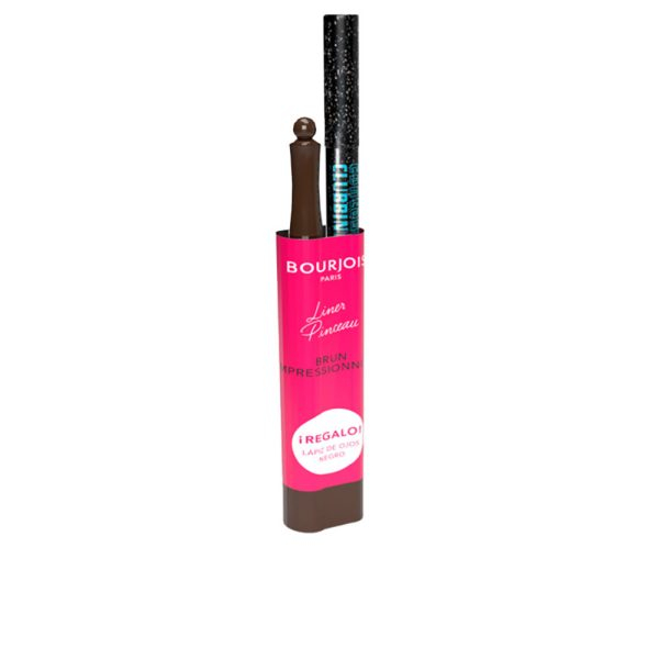 BOURJOIS LINER PINCEAU 24H liquid eyeliner #brun impressionniste 2 x 1.20 gr