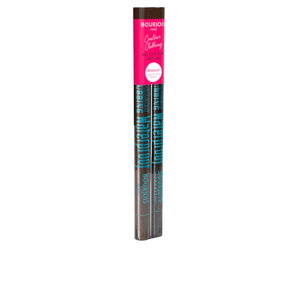 BOURJOIS CONTOUR CLUBBING waterproof eyeliner #all the way brown 2 x 1.20 gr