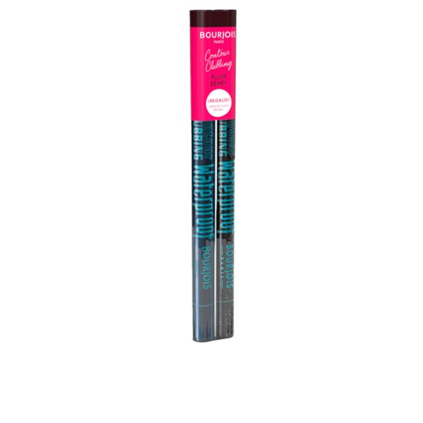 BOURJOIS CONTOUR CLUBBING waterproof eyeliner #plum berry 2 x 1.20 gr