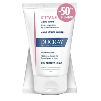 DUCRAY ICTYANE duo hand cream 2 x 50 ml