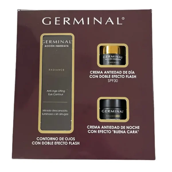 GERMINAL RADIANCE IMMEDIATE ACTION EYE CONTOUR LOT 3 pcs