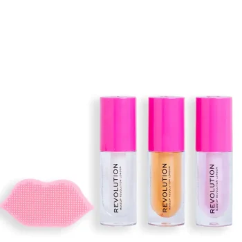 REVOLUTION MAKE UP KISS &GO LOT 4 pcs