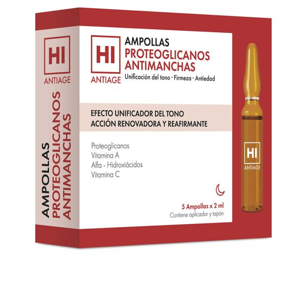 HI ANTI-AGE HI ANTI-AGE anti-dėmių proteoglikano ampulės trigubo blyksnio efektas 5 x 2 ml