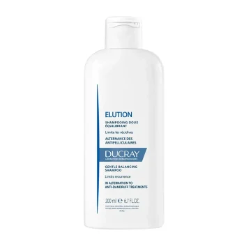 DUCRAY ELUCION mildes Anti-Schuppen-Shampoo zur Wiederherstellung des Gleichgewichts, 200 ml