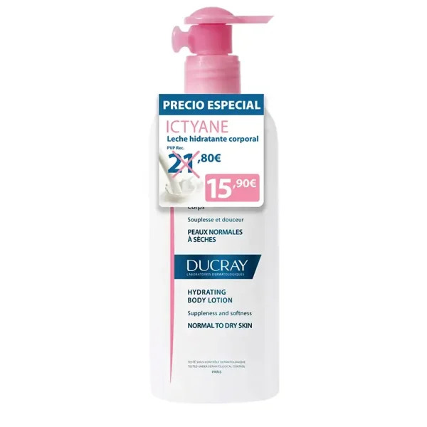 DUCRAY ICTYANE body milk 400 ml