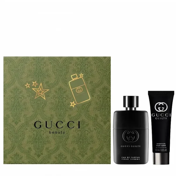 GUCCI GUCCI GUILTY POUR HOMME PARFUM LOT 2 pcs