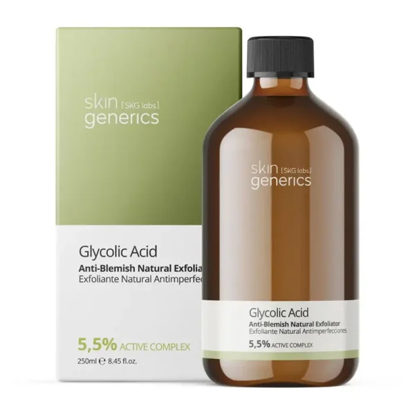SKIN GENERICS GLYCOLIC ACID anti-blemish cleanser 5.5% 250 ml