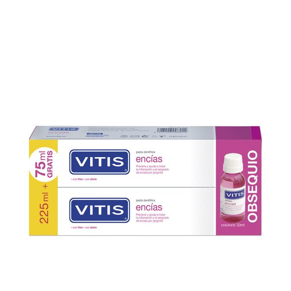 VITIS GUMS toothpaste with fluoride duo 2 x 150 ml