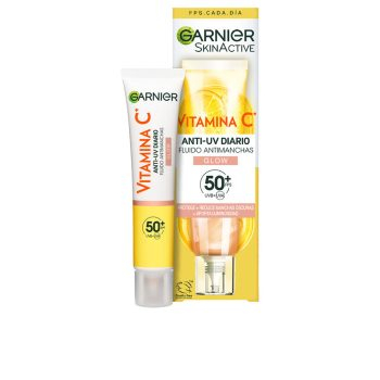 GARNIER SKINACTIVE VITAMIN C флуид против петна SPF50+ #блясък 40 мл