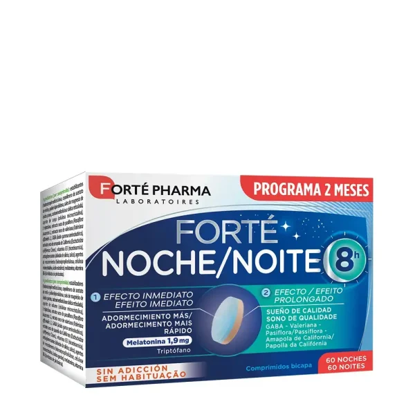 FORTÉ PHARMA FORTÉ NUIT 8 H somnifère à action rapide 60 comprimés