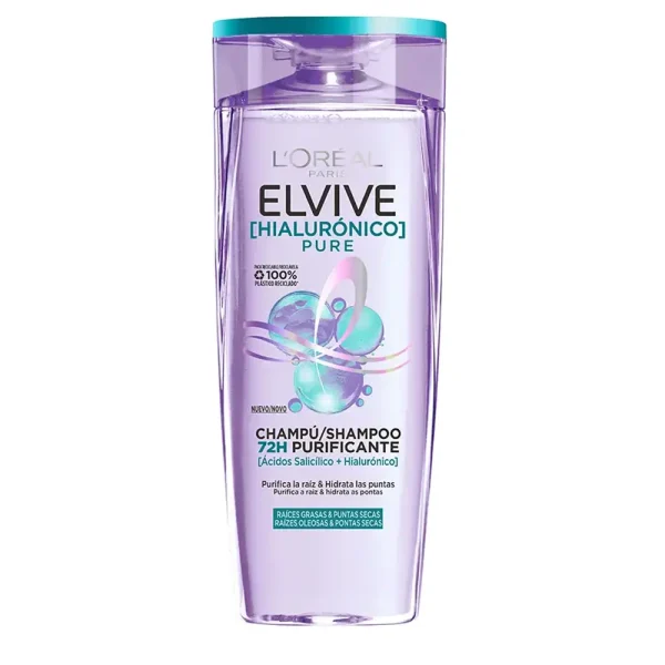 L'ORÉAL PARIS ELVIVE HYALURONIC PURE shampoo 380 ml