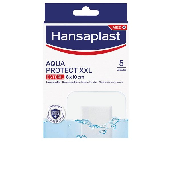 HANSAPLAST HP AQUA PROTECT XXL dressings 8 x 10 cm 5 u