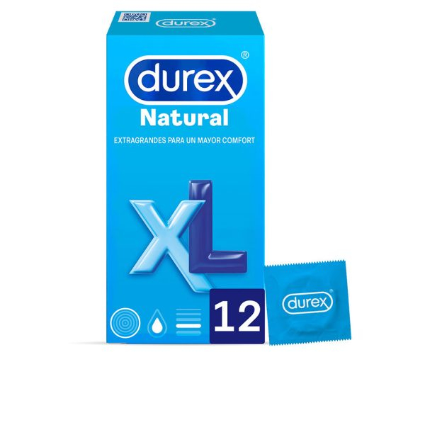 DUREX NATURAL XL condoms 12 u