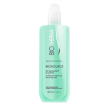 BIOTHERM BIOSOURCE lait purifiant et démaquillant 400 ml