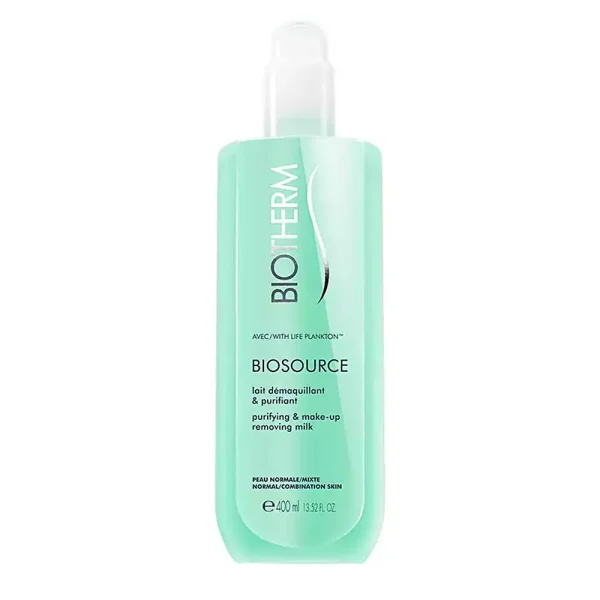 BIOTHERM BIOSOURCE purifiying & make-up removing milk 400 ml