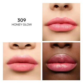 GUERLAIN KISSKISS BEE GLOW repairing lip balm #309-Honey