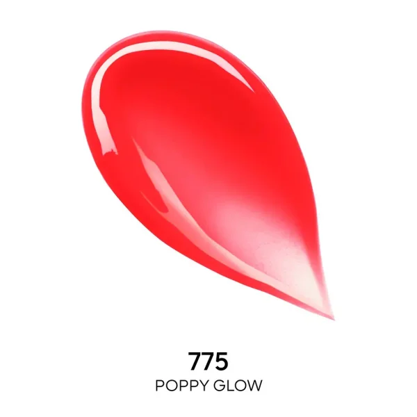 GUERLAIN KISSKISS BEE GLOW repairing lip balm #775-Poppy Glow