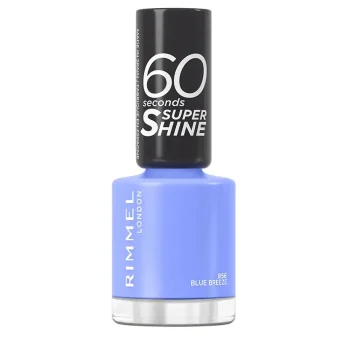 RIMMEL LONDON 60 SECONDS SUPER SHINE nail polish #856-blue breeze