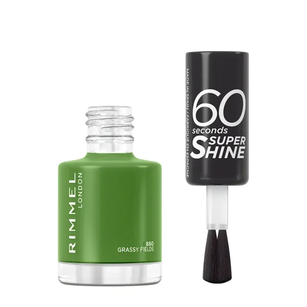 RIMMEL LONDON 60 SECONDS SUPER SHINE nail polish #880-grassy fieldsh