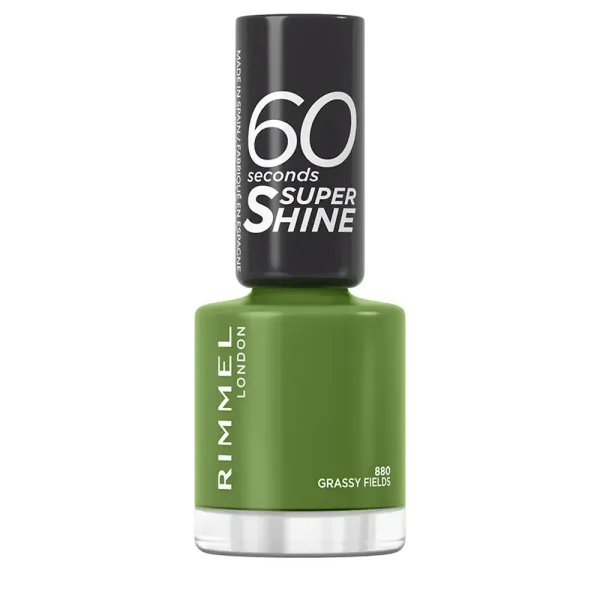 RIMMEL LONDON 60 SECONDS SUPER SHINE nail polish #880-grassy fieldsh