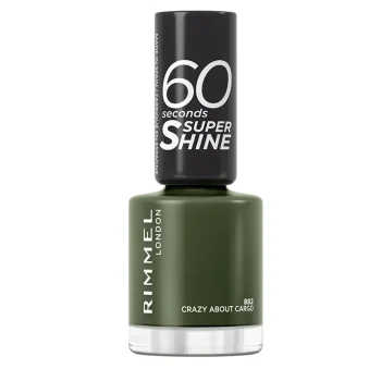 RIMMEL LONDON 60 SECONDS SUPER SHINE nail polish #882-crazy about cargo