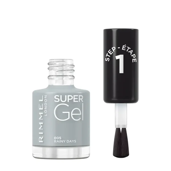 RIMMEL LONDON SUPER GEL nail polish #005-rainy days