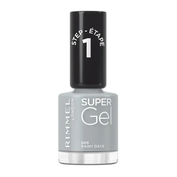 RIMMEL LONDON SUPER GEL nail polish #005-rainy days