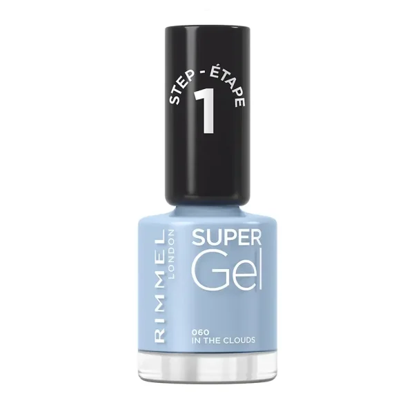 RIMMEL LONDON SUPER GEL nail polish #060-in the clouds