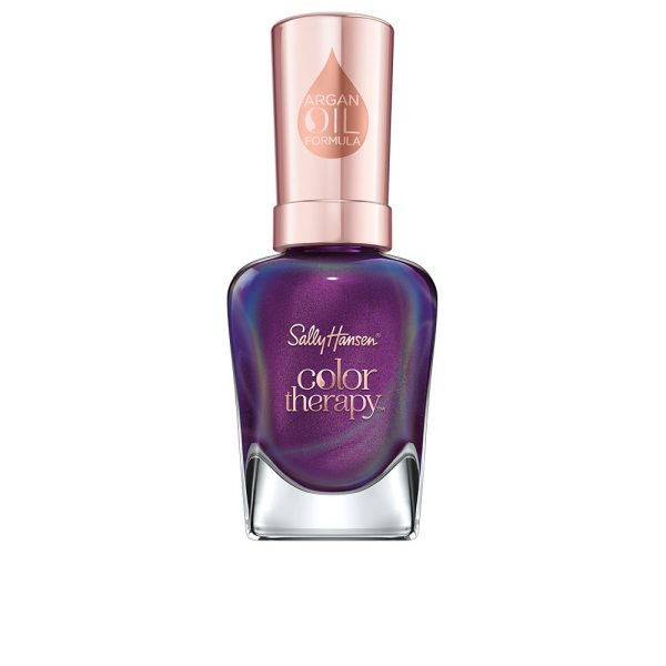 SALLY HANSEN COLOR THERAPY SHEER color and care polish #402-Plum Euphoria 14.7 ml