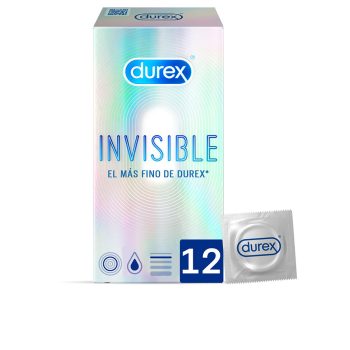 DUREX Préservatifs INVISIBLES extra sensibles 12 u