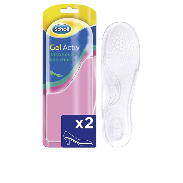 SCHOLL GEL ACTIV heel insoles for daily use #Size 35 - 40.5 1 u