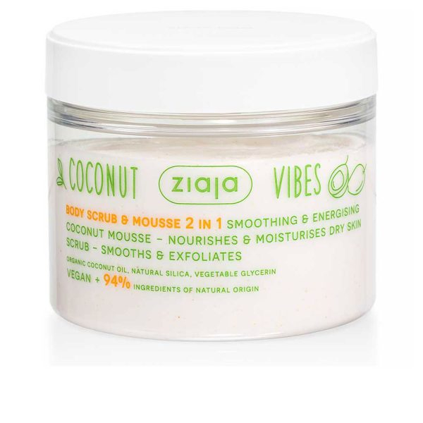 ZIAJA COCONUT & ORANGE VIBES body scrub and mousse 2 in 1 270 ml