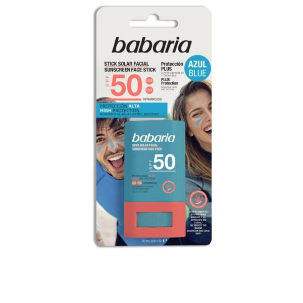 BABARIA STICK VISO BLU SOLARE SPF50 20 gr