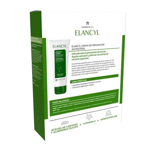 ELANCYL ANTI-STRETCH MARKS PREVENTION CREAM lot 2 x 200 ml