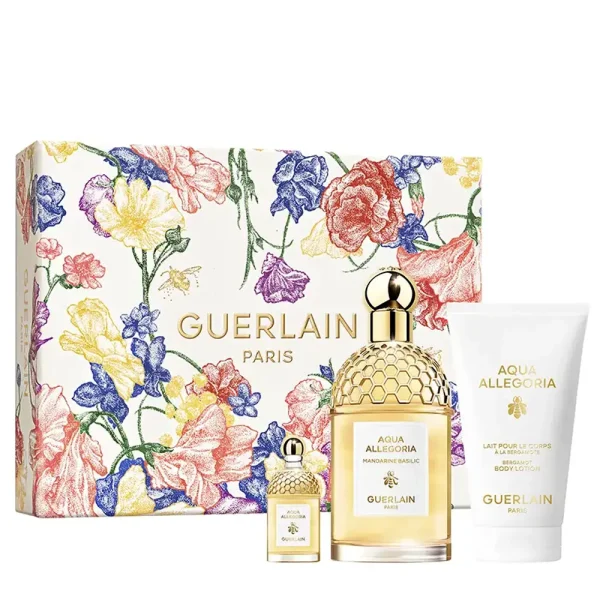 GUERLAIN AQUA ALLEGORIA MANDARINE BASILIC set 3 pcs