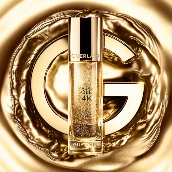 GUERLAIN PARURE GOLD 24K perfecting radiance concentrated makeup base 30 ml